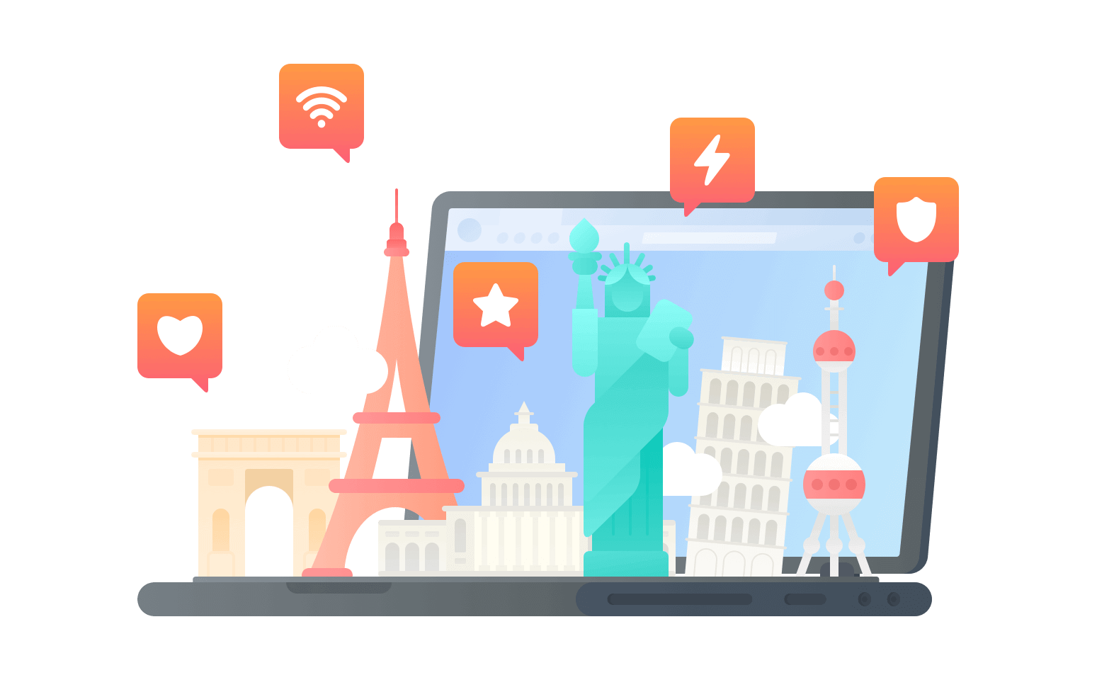 在乍得连接到中国的软件 - 翻回VPN